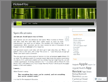 Tablet Screenshot of inotes4you.com